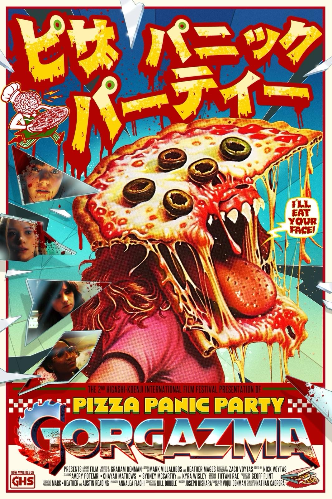 Pizza Panic Party Chirashi Poster - Limited Edition-Coming Soon!